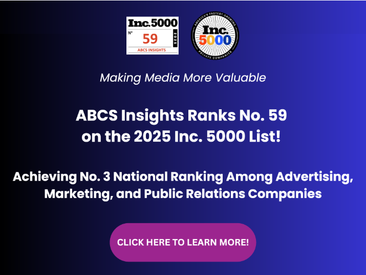 ABCS Insights Ranks No. 59 on the 2025 Inc. 5000 List